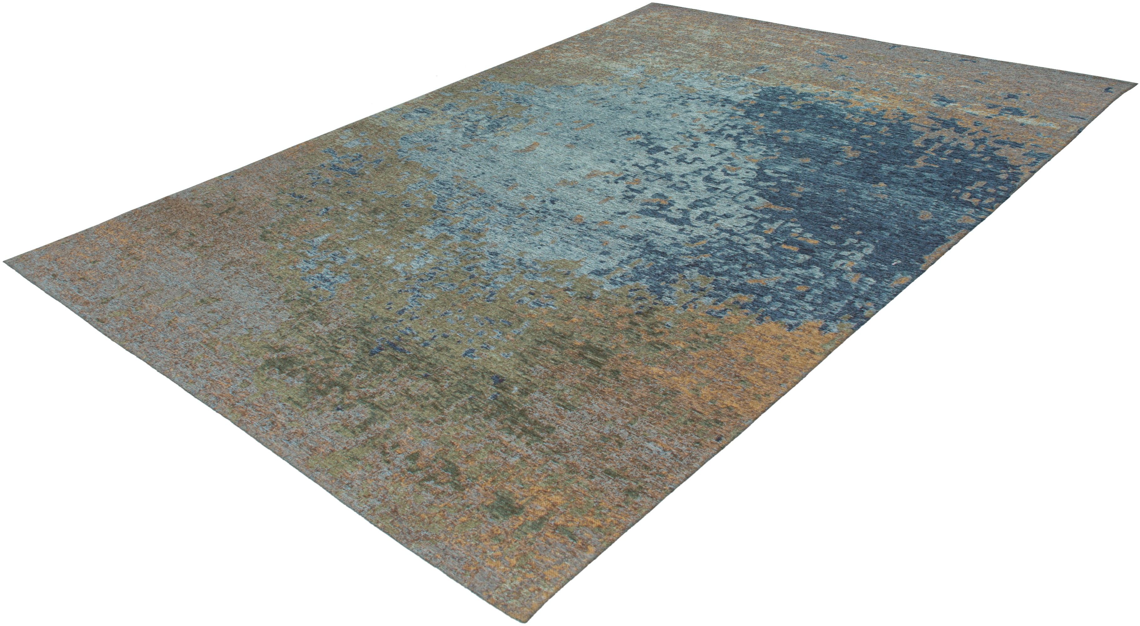 Vloerkleed 100 Multi Blauw Blaze
