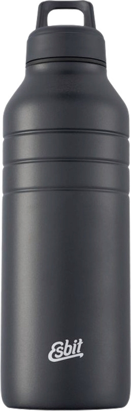 Esbit Majoris Edelstahl Trinkflasche schwarz 1000 ml