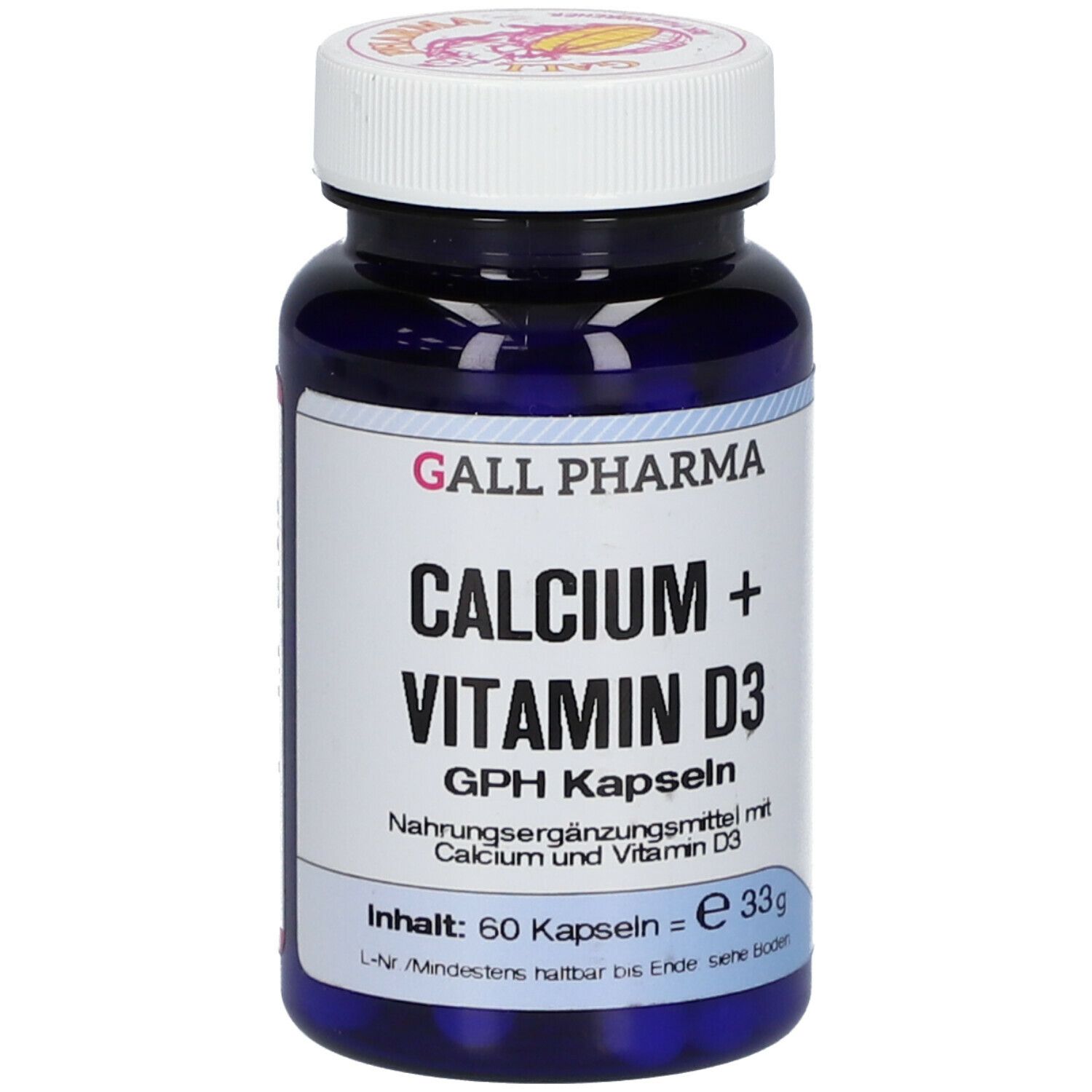 GALL PHARMA CALCIUM + VITAMIN D3