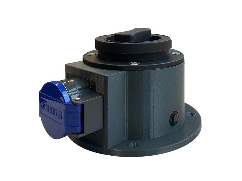 Elektroscout Adapter Typ 2 - T23 CH Steckdose Eignet sich für Ladestationen mit fixem Typ 2 Ladekabel