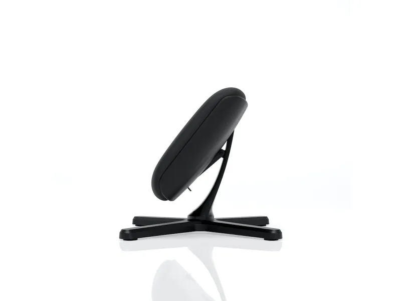 noblechairs NBL-FR-PU-BED, Sort, Aluminium, Stof, Skum, Plast, 0 - 45°, 490 mm, 400 mm, 450 mm