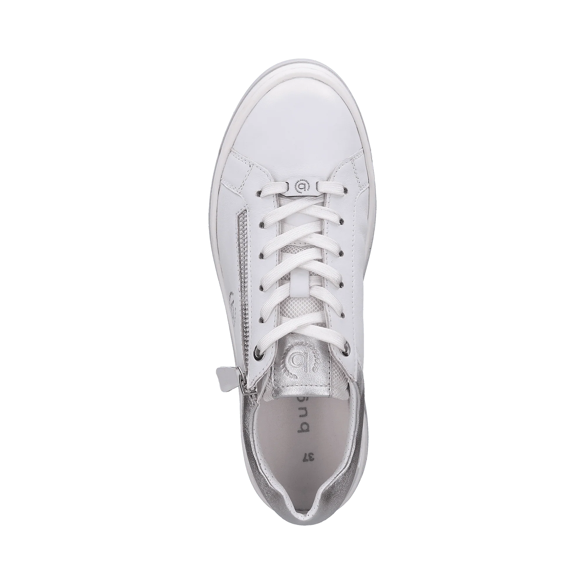 Leder Sneaker weiß