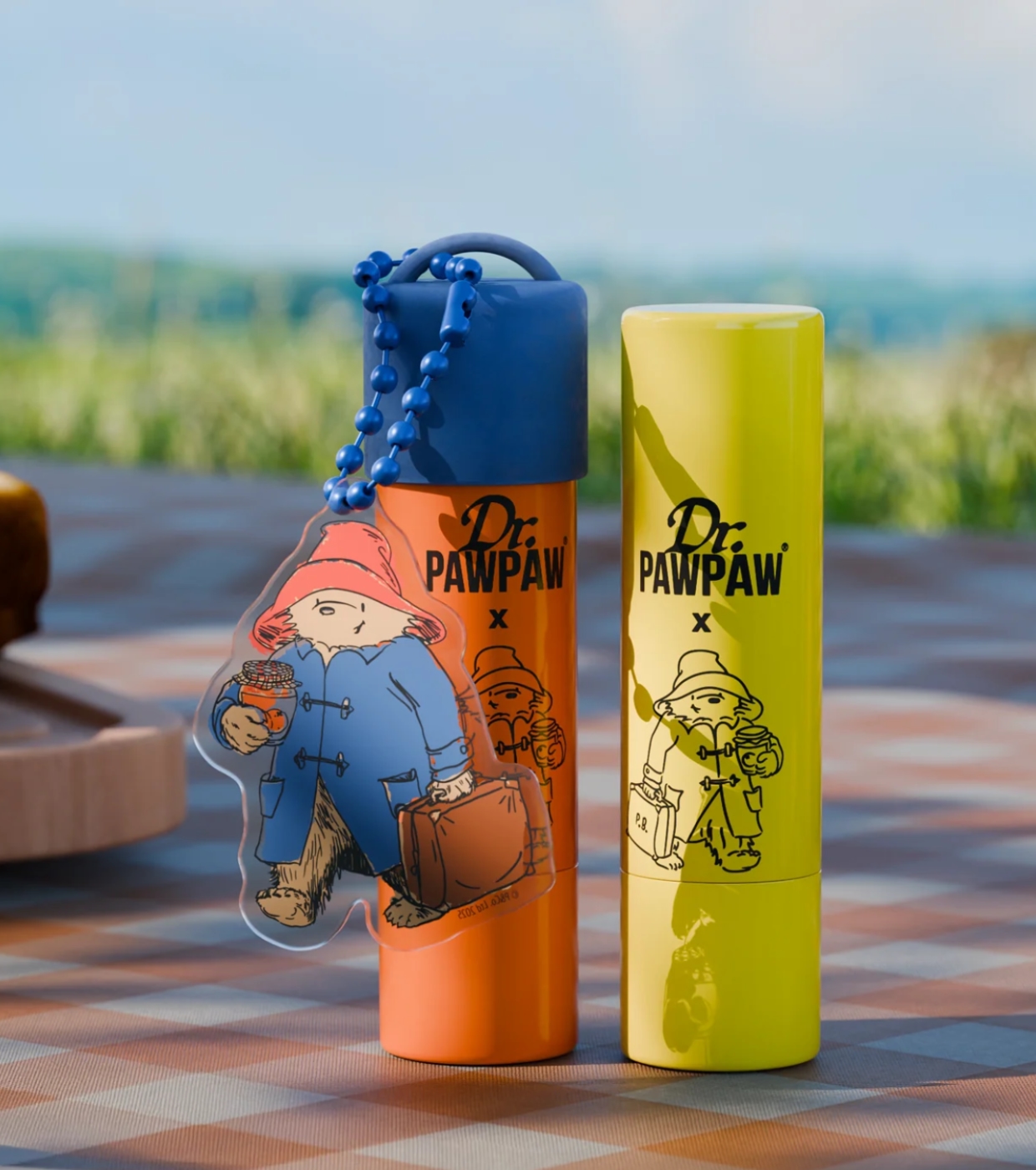 Dr. Paw Paw - *Paddington* - Duo de protetores labiais - Original + Orange