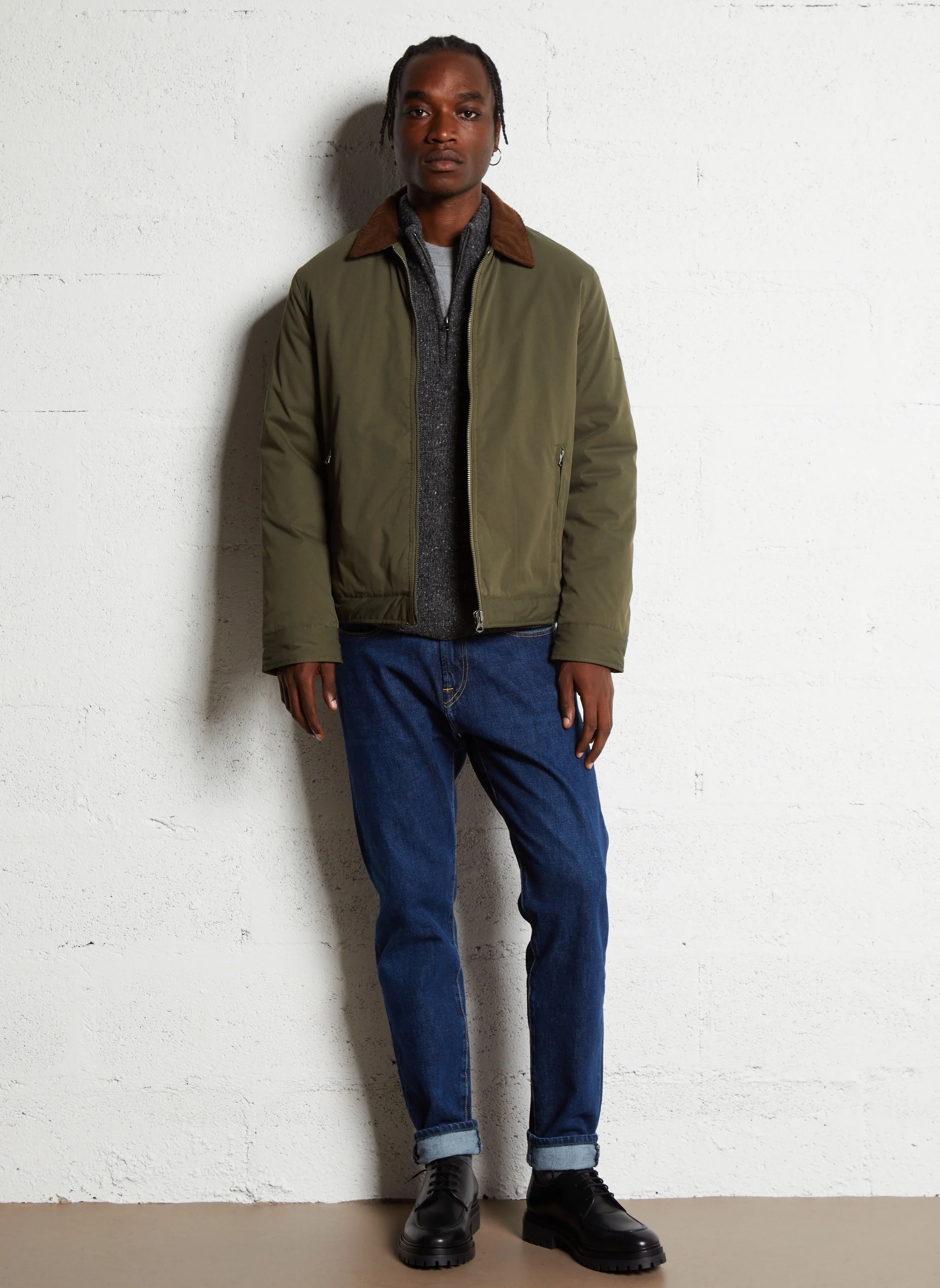 Derbies en cuir | Noir