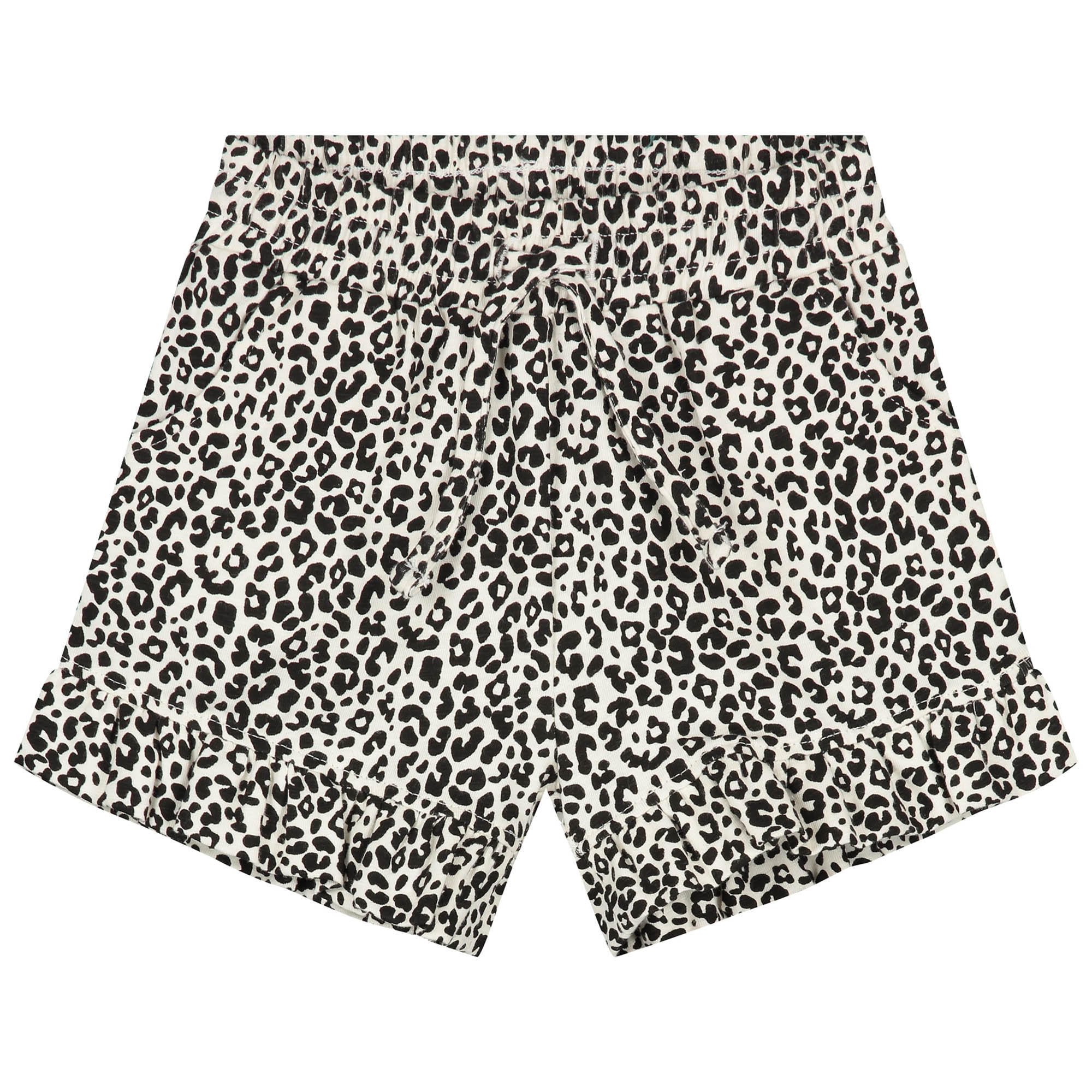 Prénatal peuter short  panterprint bruin