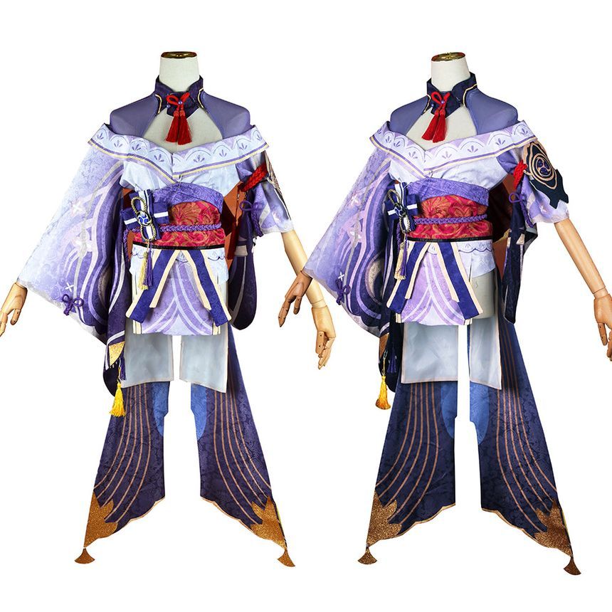 Custaplayu - Genshin Raiden Shogun Cosplay Kostuumset