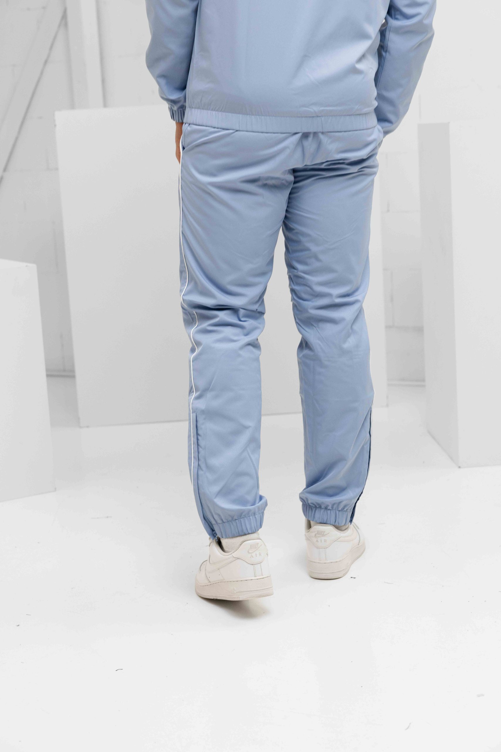 Lacoste Diamond Trainingspak Heren Lichtblauw/Donkerblauw