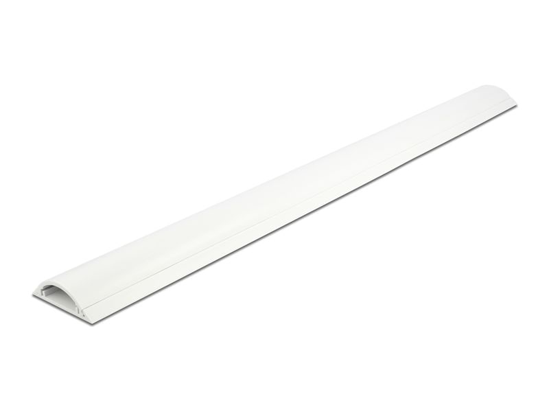 Delock Kabelkanal 1 m x 50 mm Weiss Selbstklebender Kabelkanal