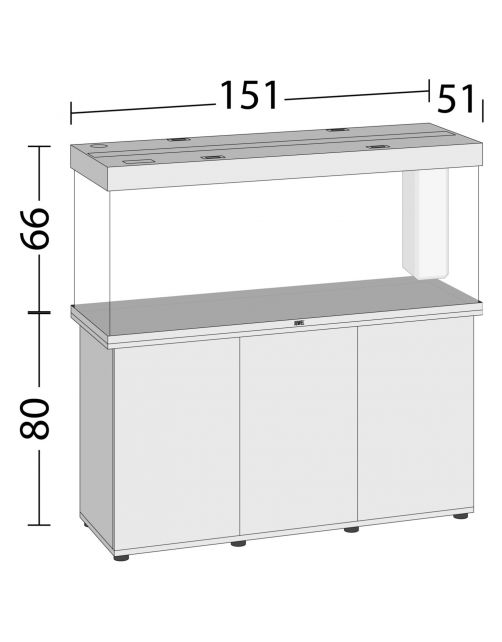 Juwel Aquarium Rio 450 Led - Aquaria