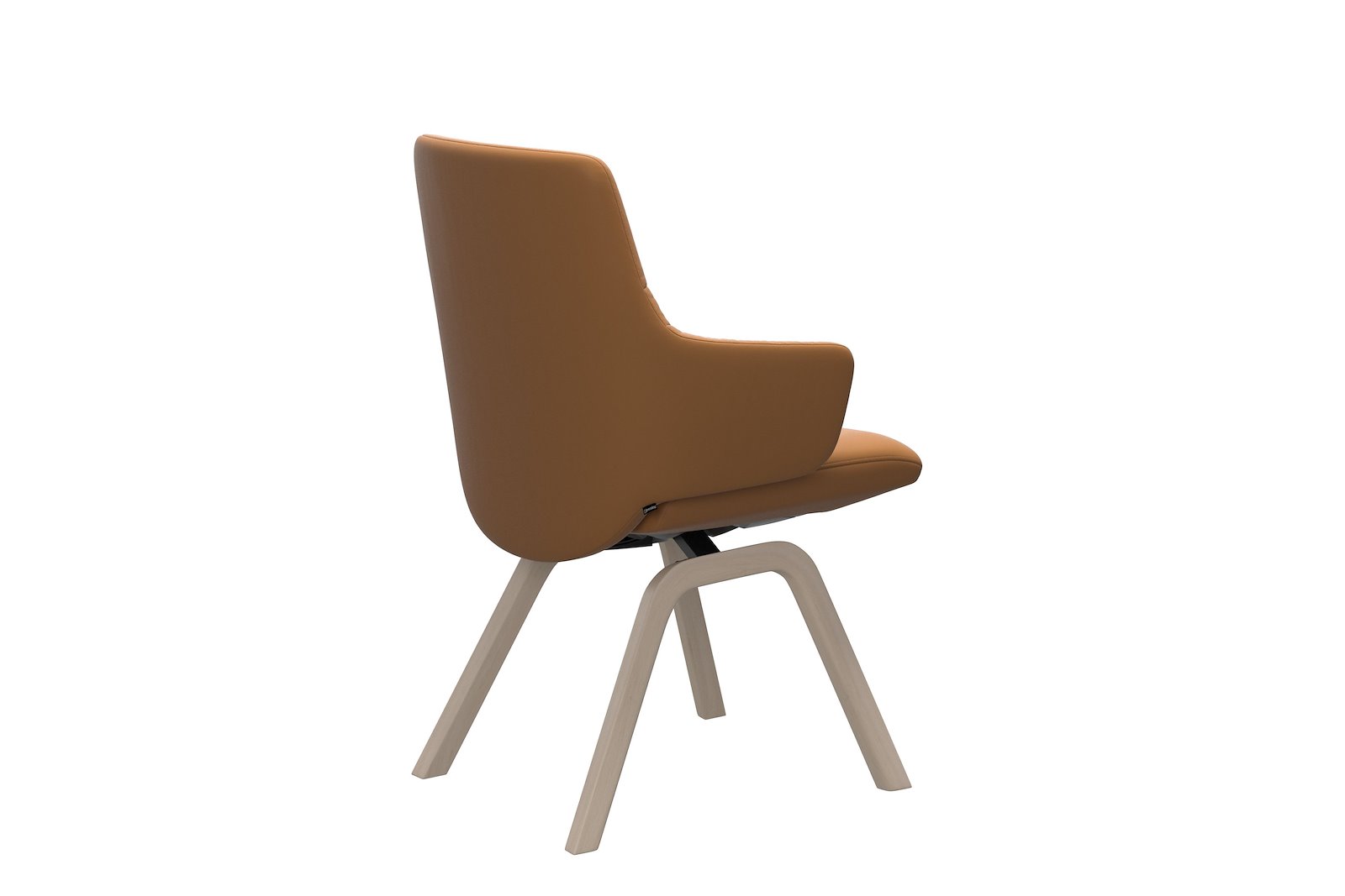 Mint spisestol Hud Batick New Caramel med hvitlasert eik understell