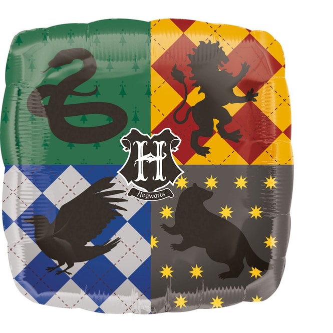 Harry Potter - Folienballon Hogwarts - eckig - Ø ca. 43 cm