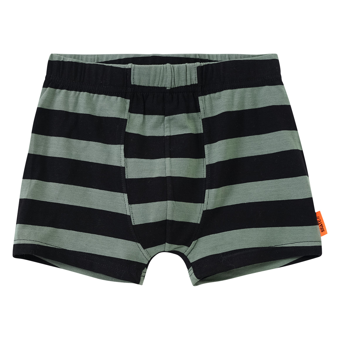 Yigga 3 Jungen Boxer im Set schwarz / oliv / beige
