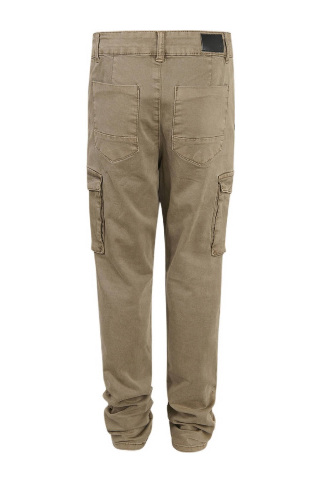 Shoeby regular fit cargobroek kaki