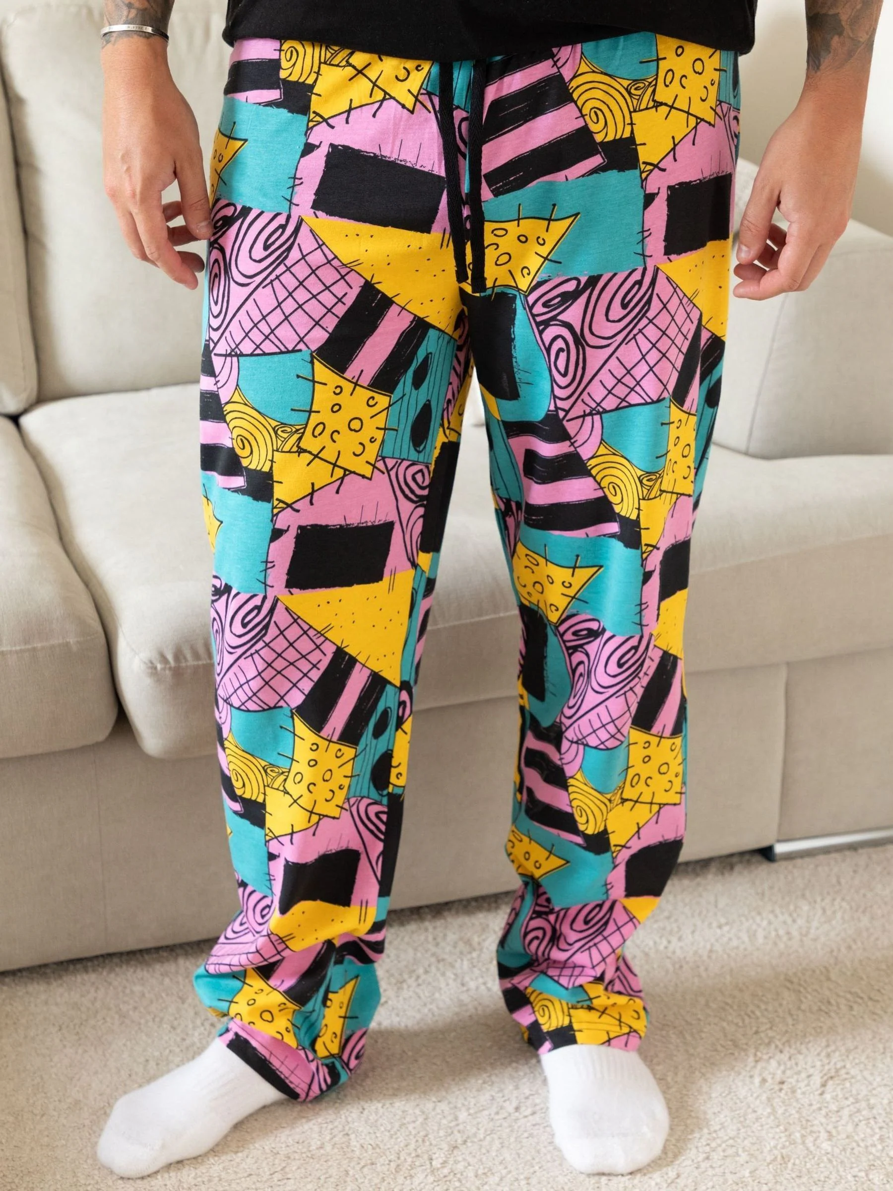 Vanilla Underground heren The Nightmare Before Kerstmis lounge 100% katoenen Joggingbroeken