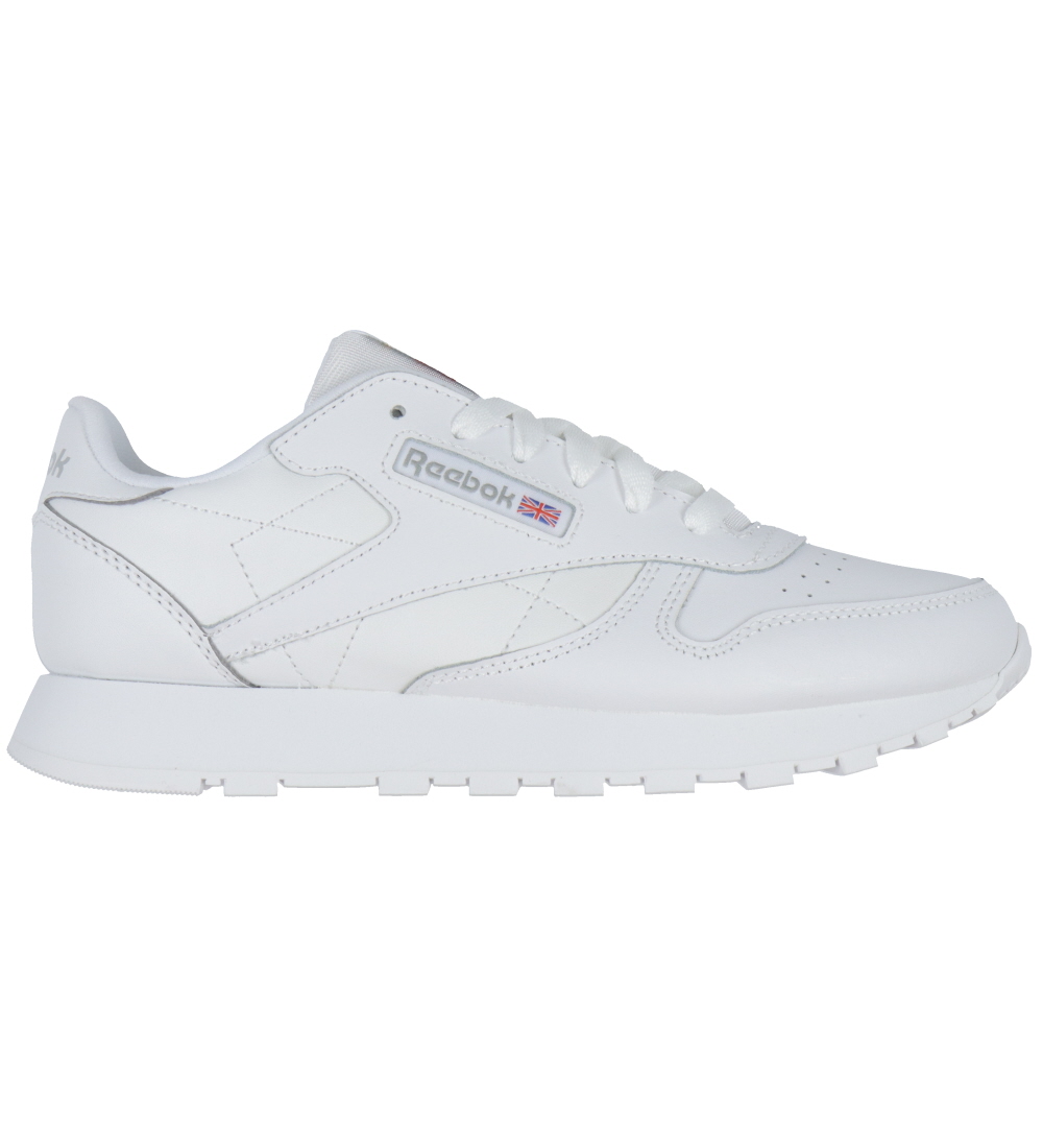 Reebok Schuhe - CL LTHR - Laufen - Weiß/Grau