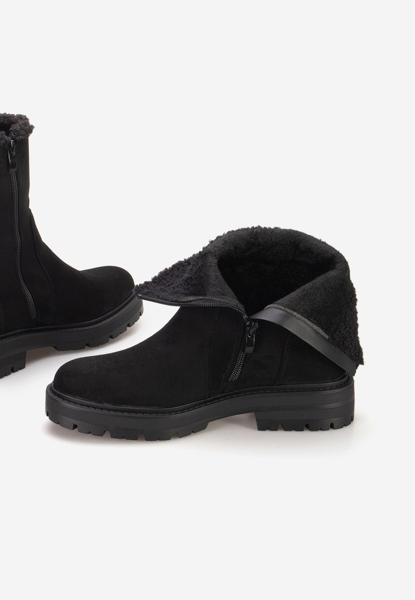 Bottes courtes femme noires Midna