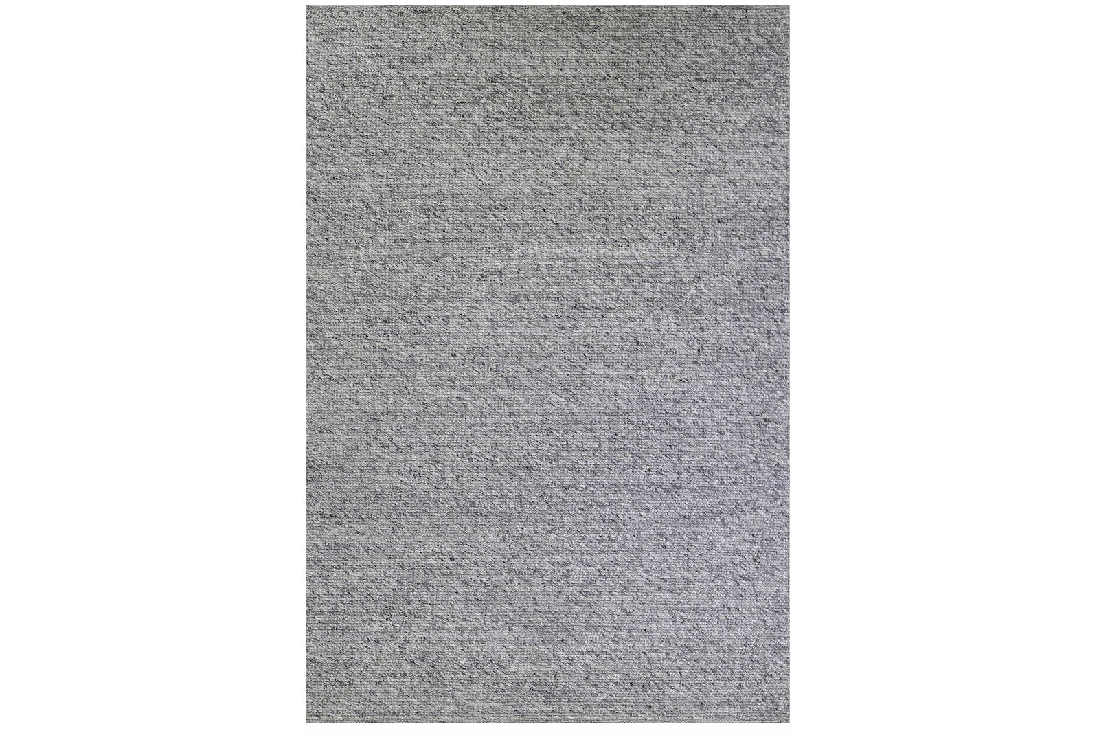 Dover teppe Varmgrå ullfilt. 160x230 cm