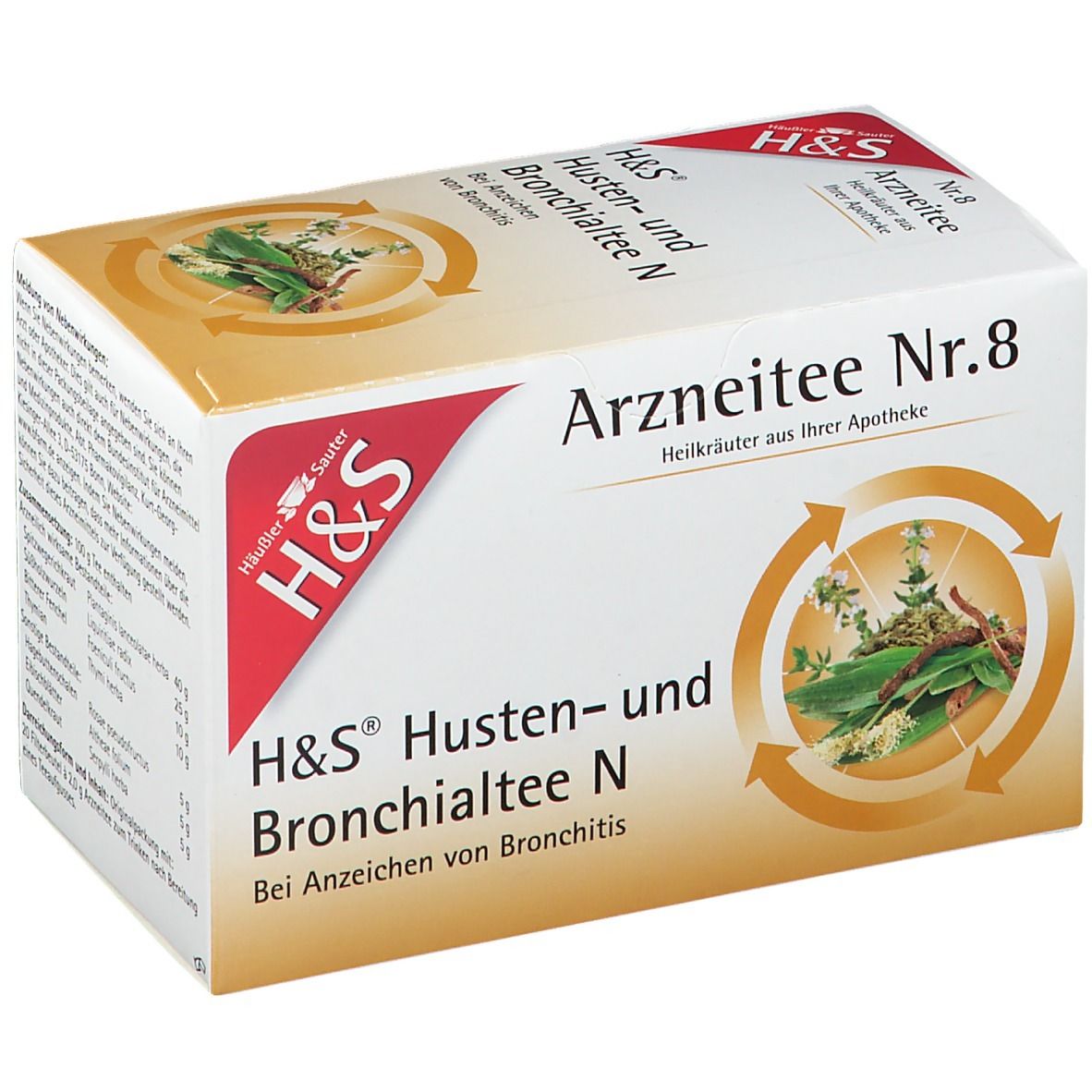 H&S Husten- und Bronchialtee N Nr. 8