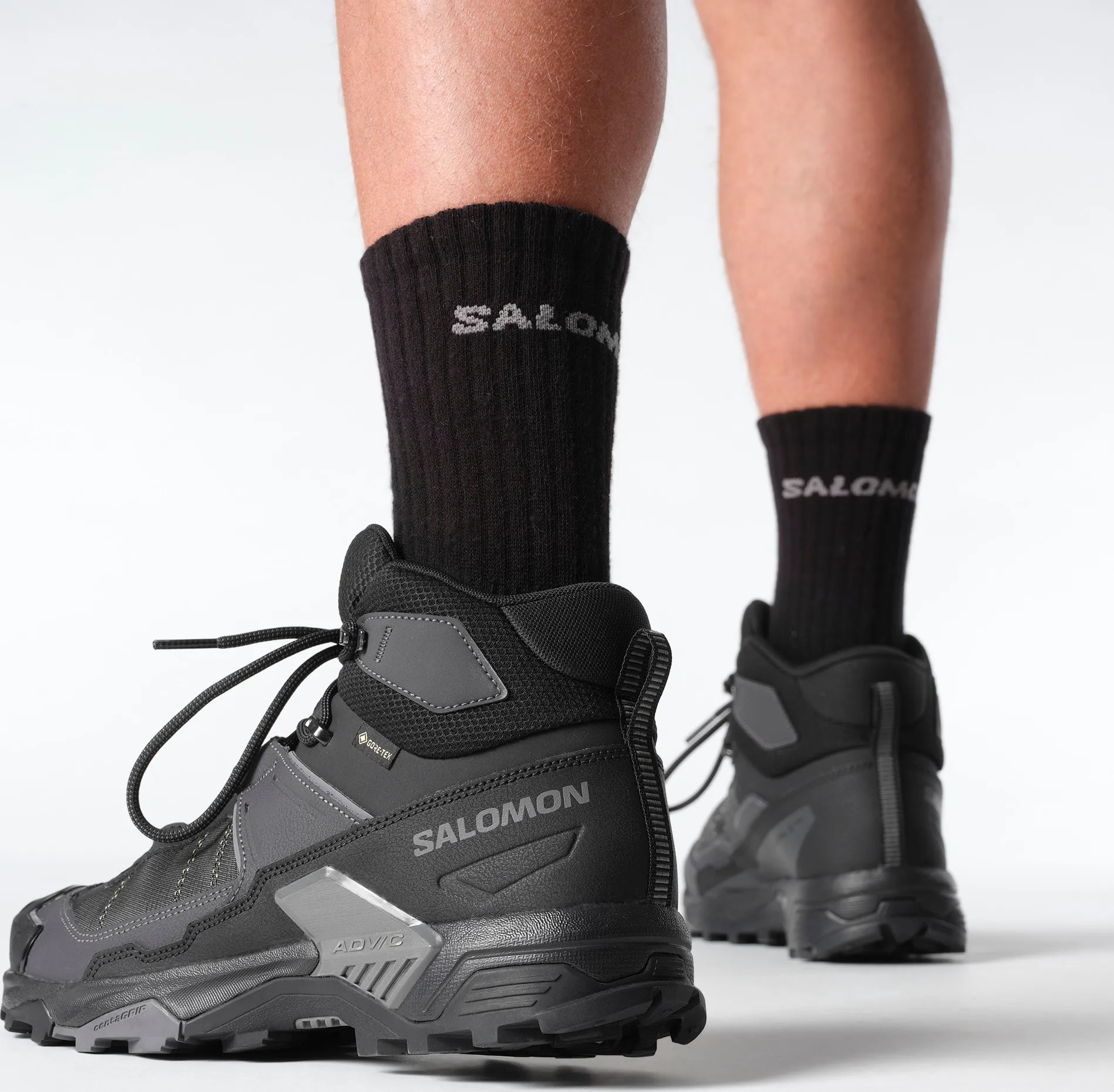 Salomon X Ultra 5 Mid Wide Gore-Tex Black/asphalt/castlerock
