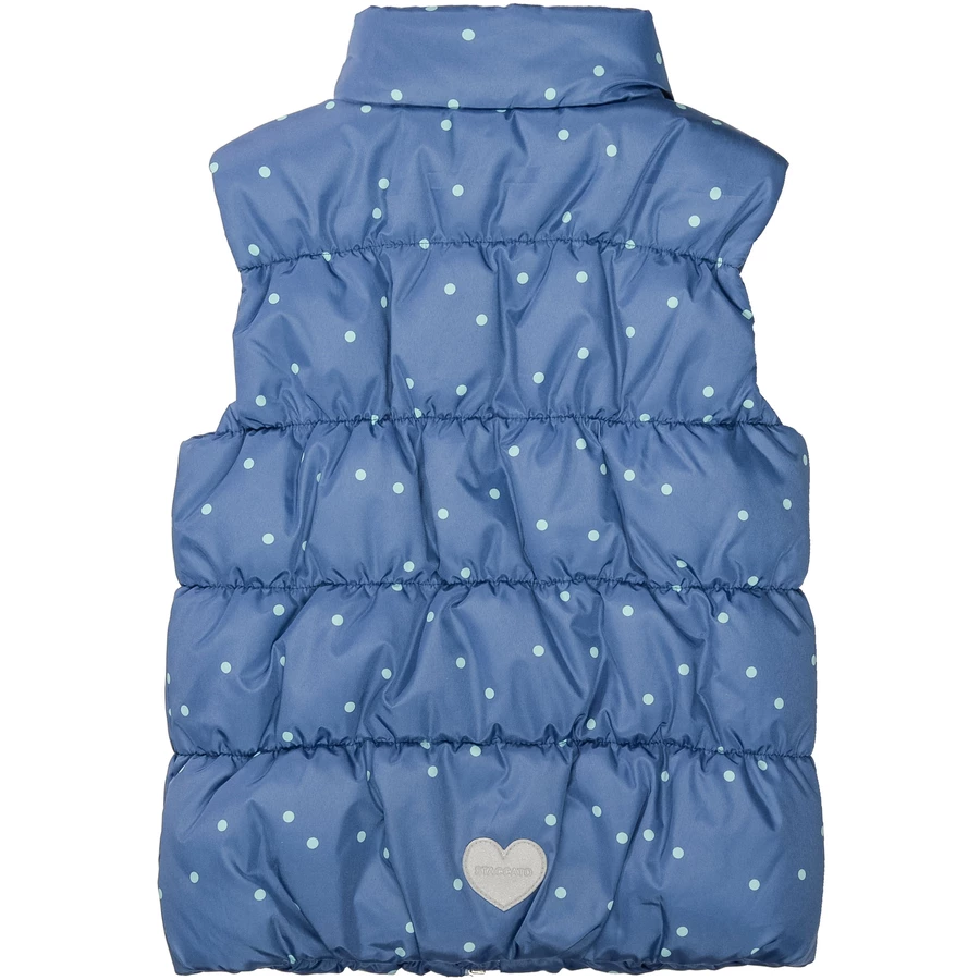 STACCATO Steppweste jeans blue gemustert