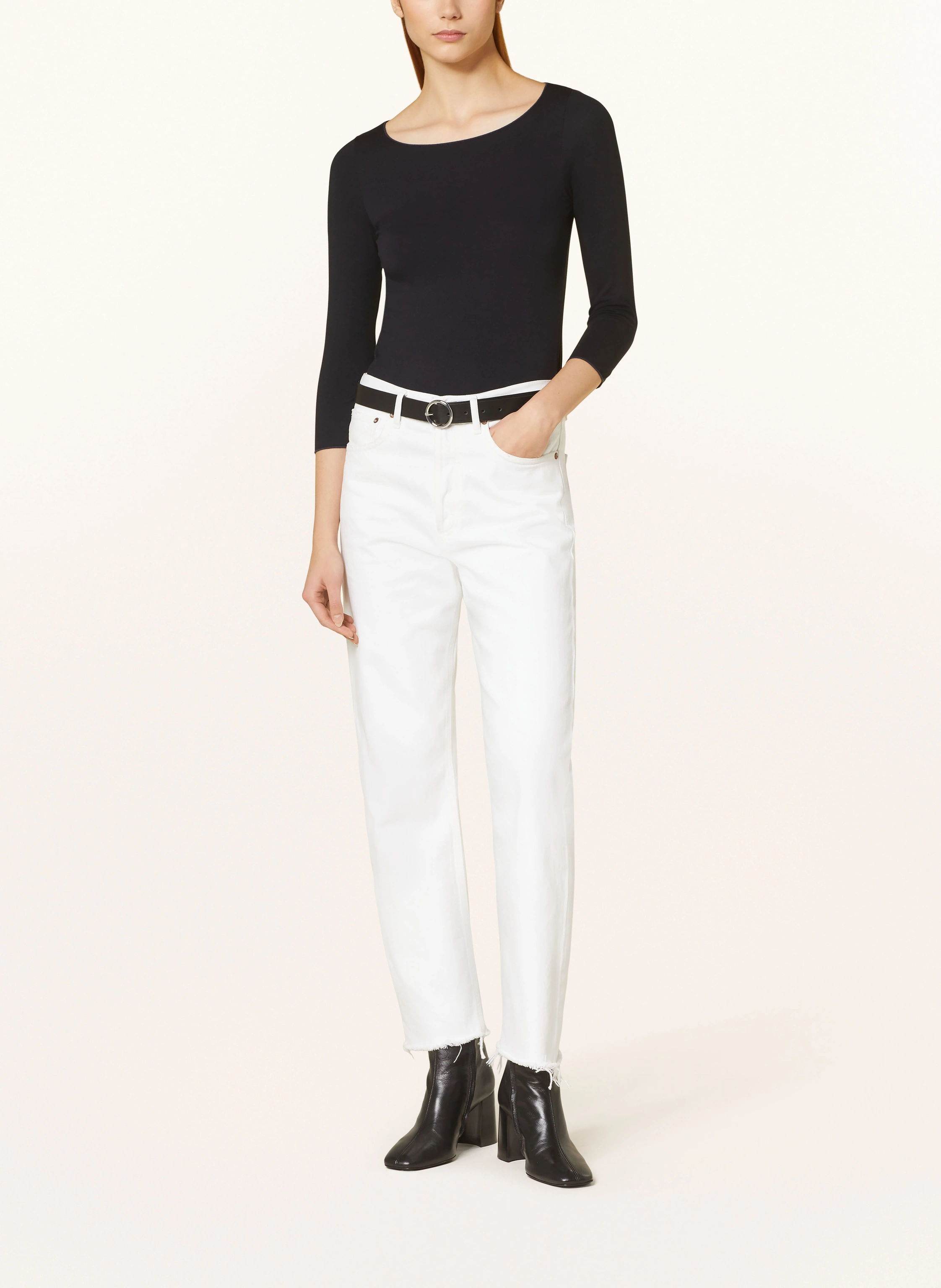 MAJESTIC FILATURES Shirt mit 3/4-Arm