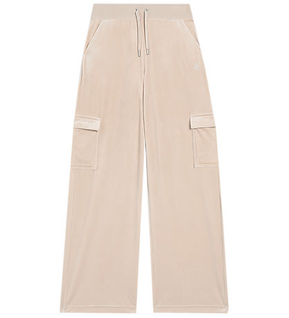 Juicy Couture Velours Hosen - Audree - Brasilianerin Sand