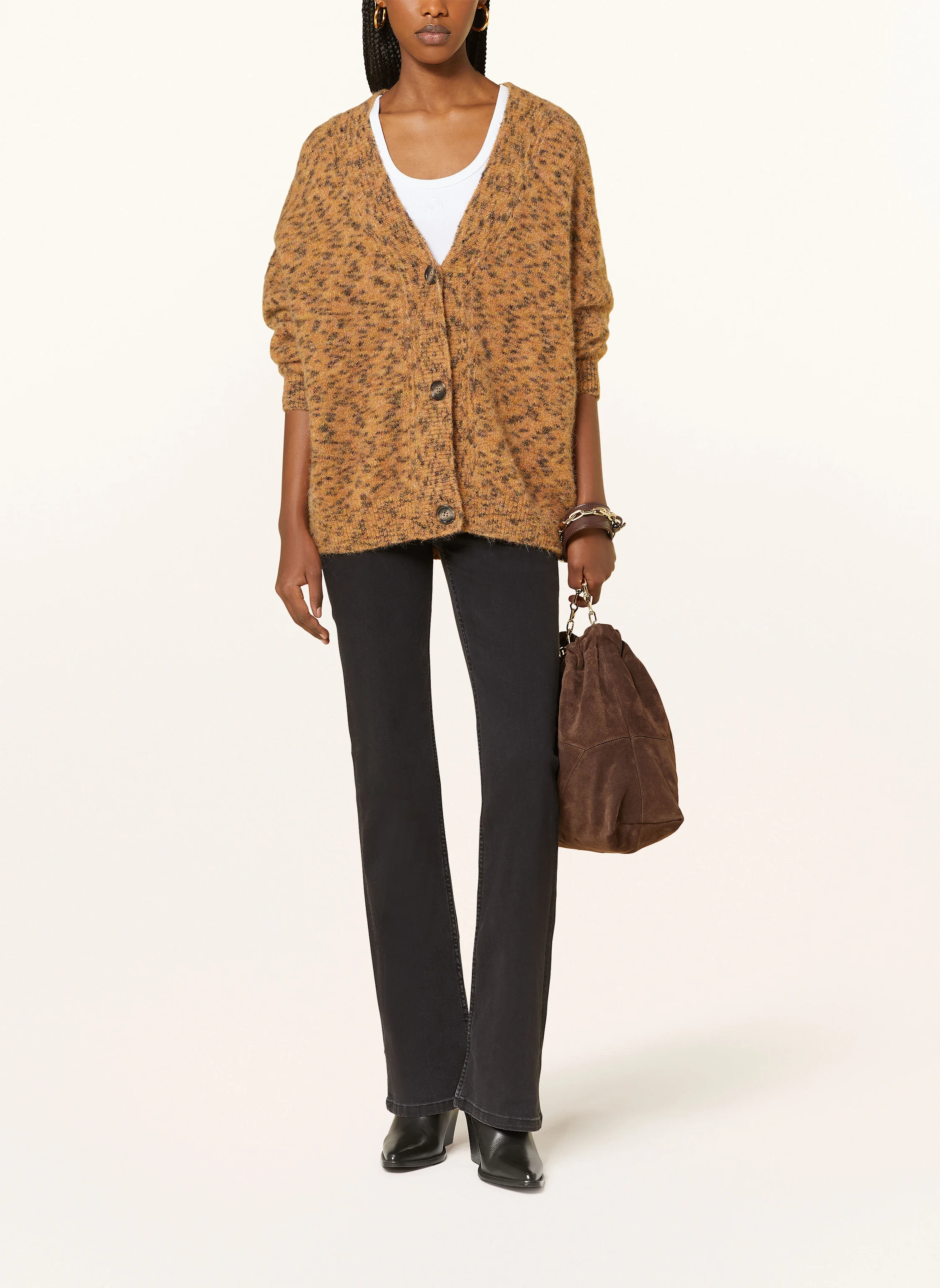 ba&sh Strickjacke LEALA mit Alpaka