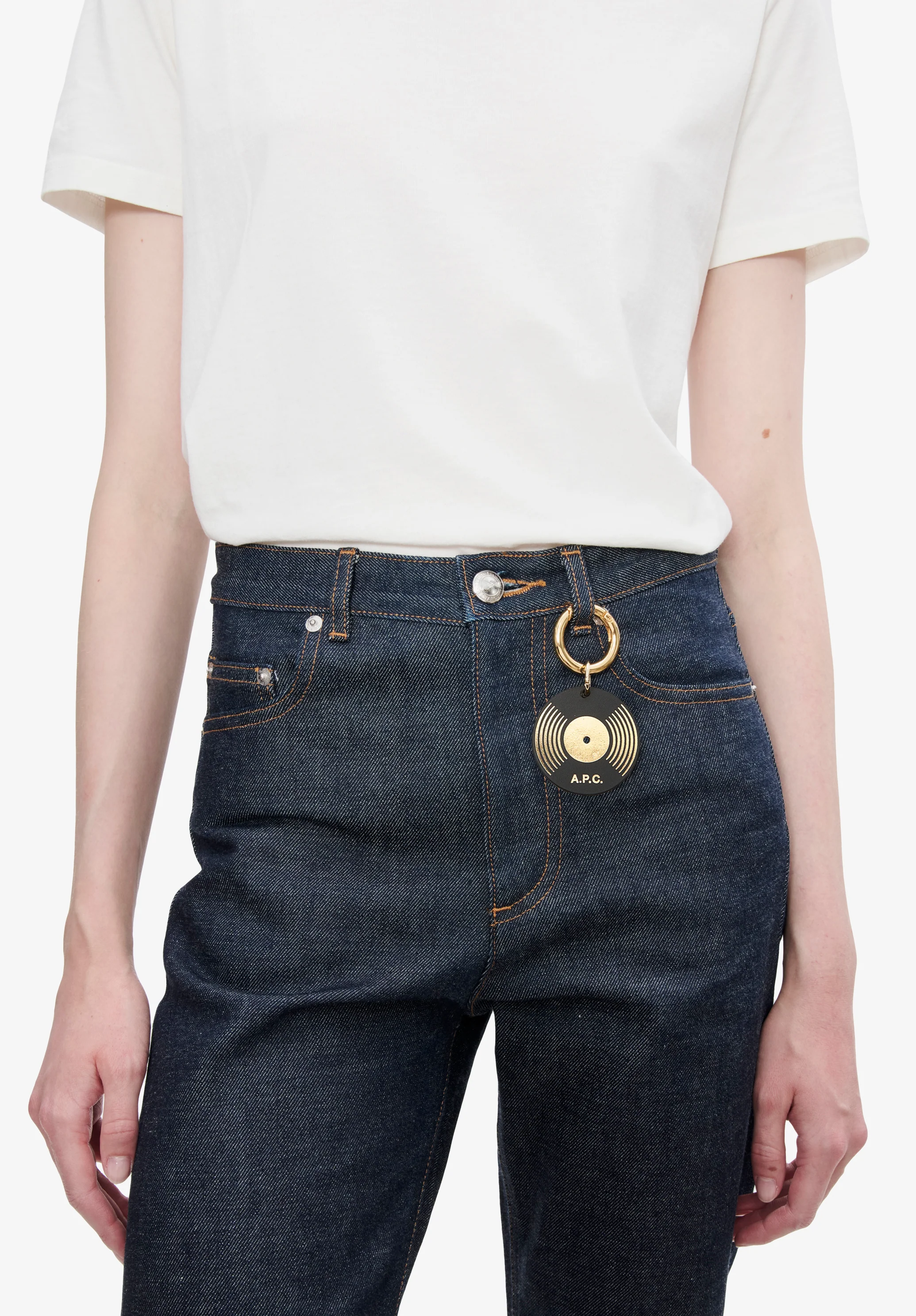 Porte-Clefs Vinyl - Noir