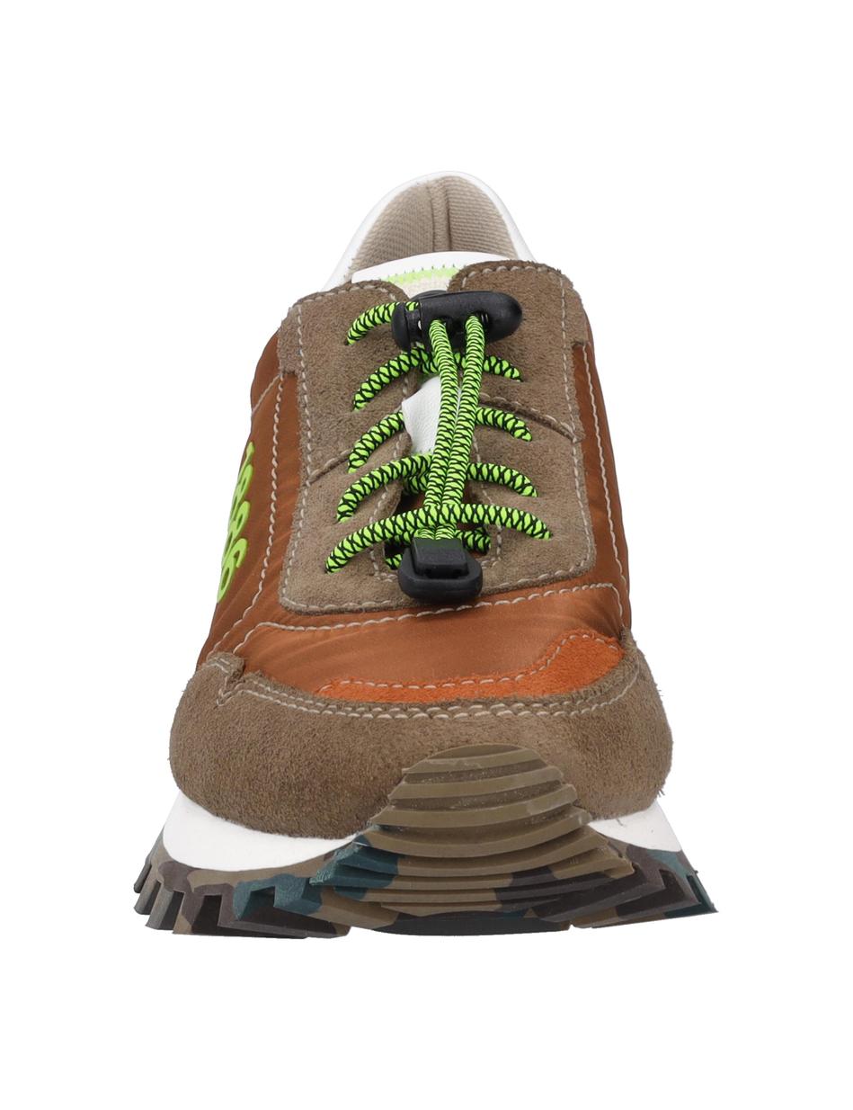 Sneaker Bonnie 01, taupe-orange