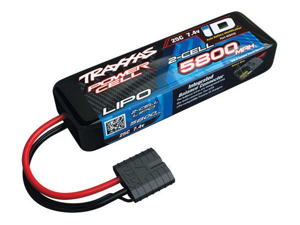 Traxxas RC-Akku LiPo 5800 mAh 7.4 V 25C 2S LiPo-Akku für Fahrzeuge
