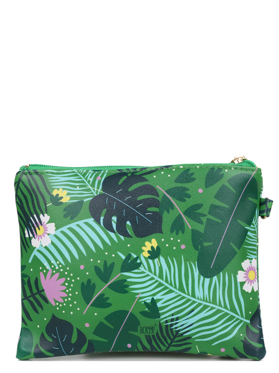 Trousse de toilette DerriÀre la porte Paix Merci pour cette AnnÀe Feuillage