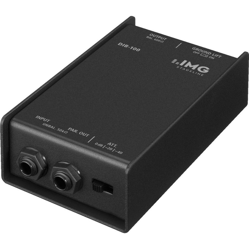 IMG Stageline DIB-100 passieve DI-box voor instrumenten