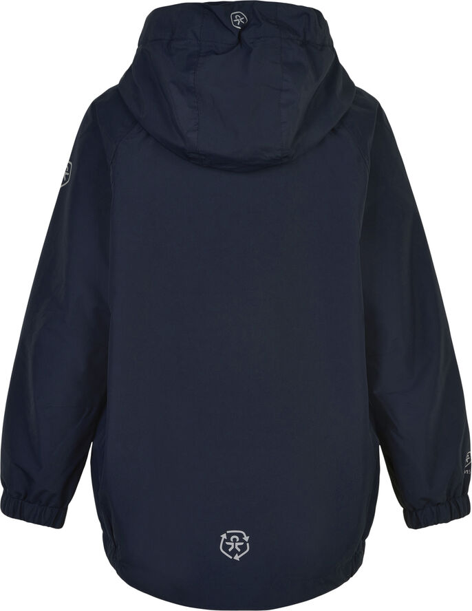 Color Kids Shell jacket - Recycled Total eclipse