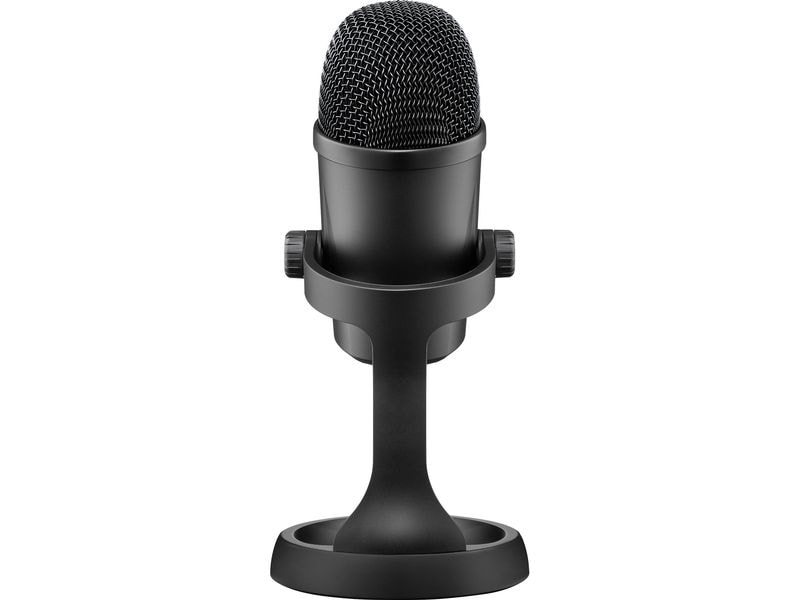 Roland Kondensatormikrofon GO:PODCAST Integrierte mobile Livestreaming-Lösung mit einer intuitiven Video-App und USB-Mikrofon