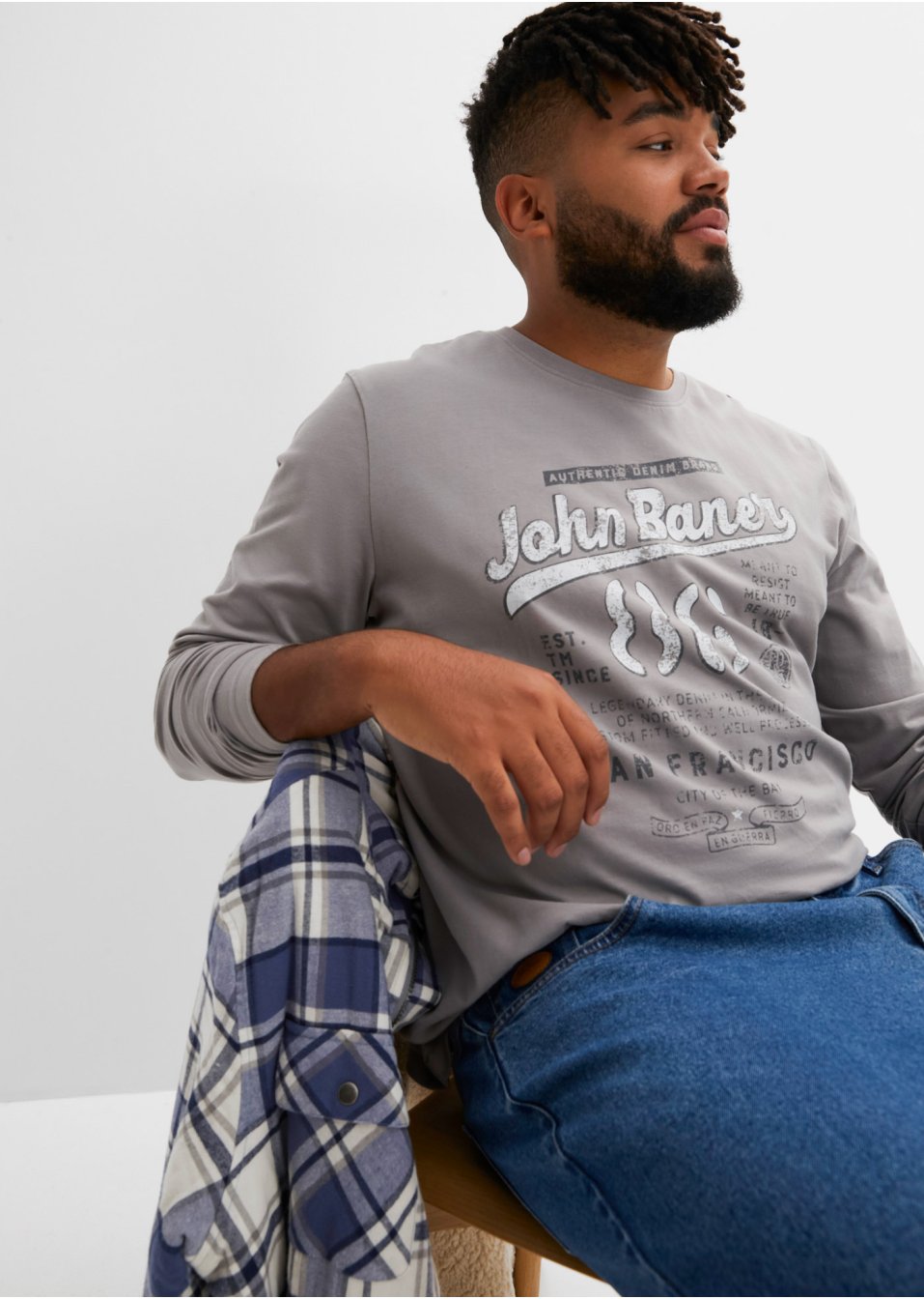 T-shirt manches longues en coton