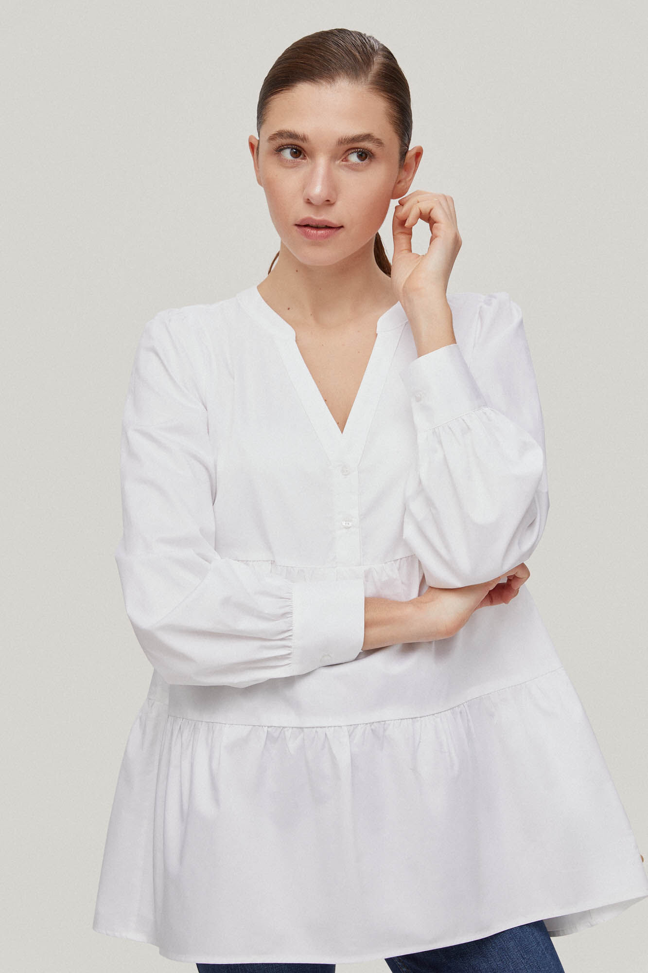 Blusa de chão - Branca