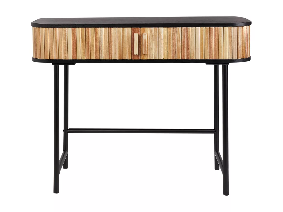 Console CARNEY Bois de paulownia Marron clair