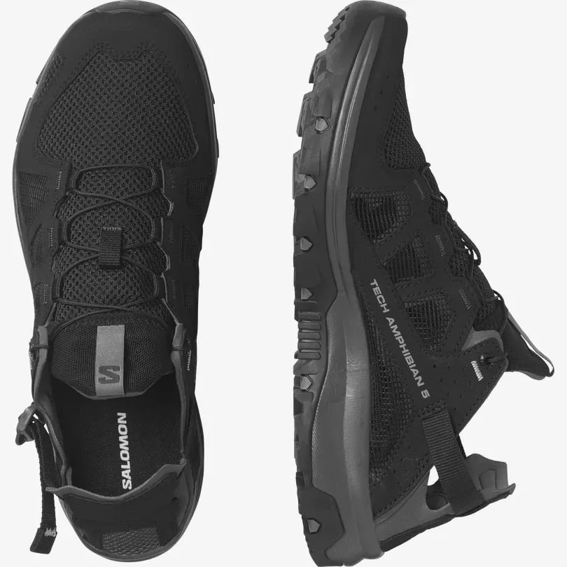 Salomon Men's Techamphibian 5 Black/Magnet/Monument