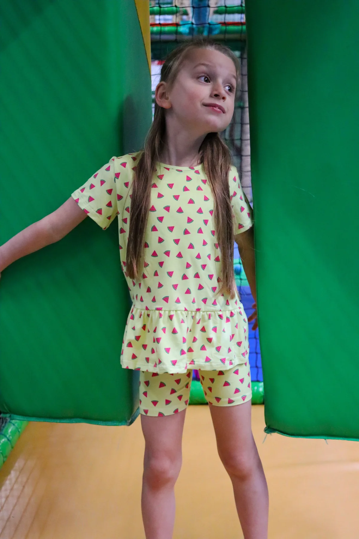 Liberte Ami Alma-Frill-T-Shirt (Kids) ellow watermelon