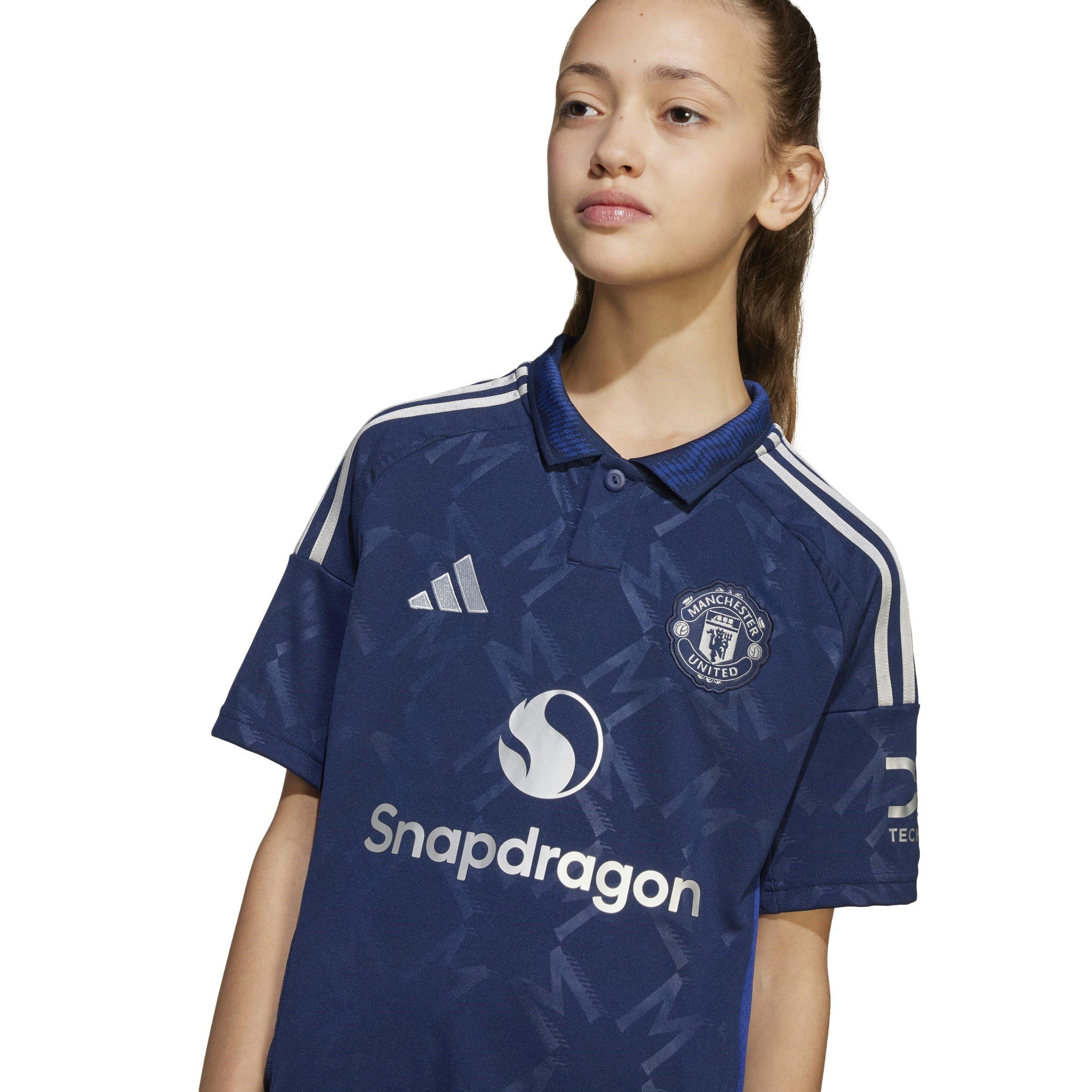 adidas Manchester United Away Shirt 2024 2025 Juniors