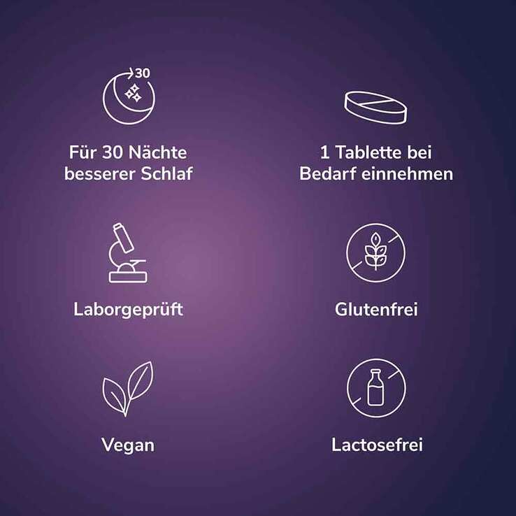 Lunalaif Guter Schlaf Kombi Tabletten, 30 St