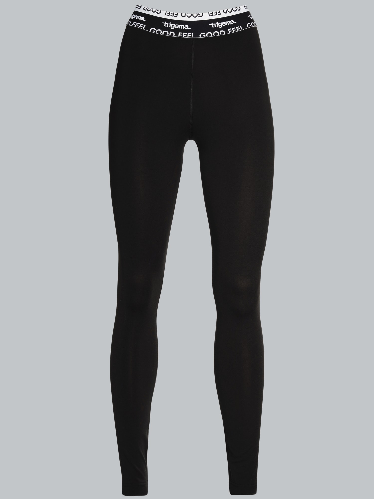 Sportleggings mit Elastikbund Schwarz