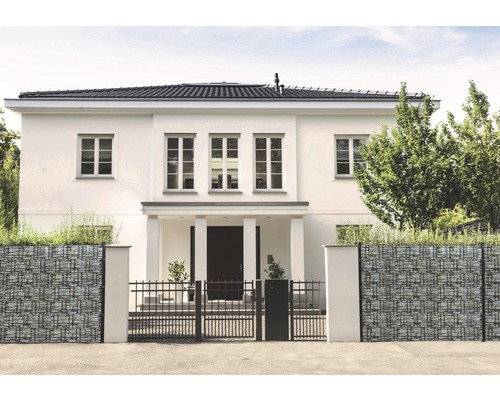videx PVC privacyschermstroken 3500 x 19 cm Modern Stone