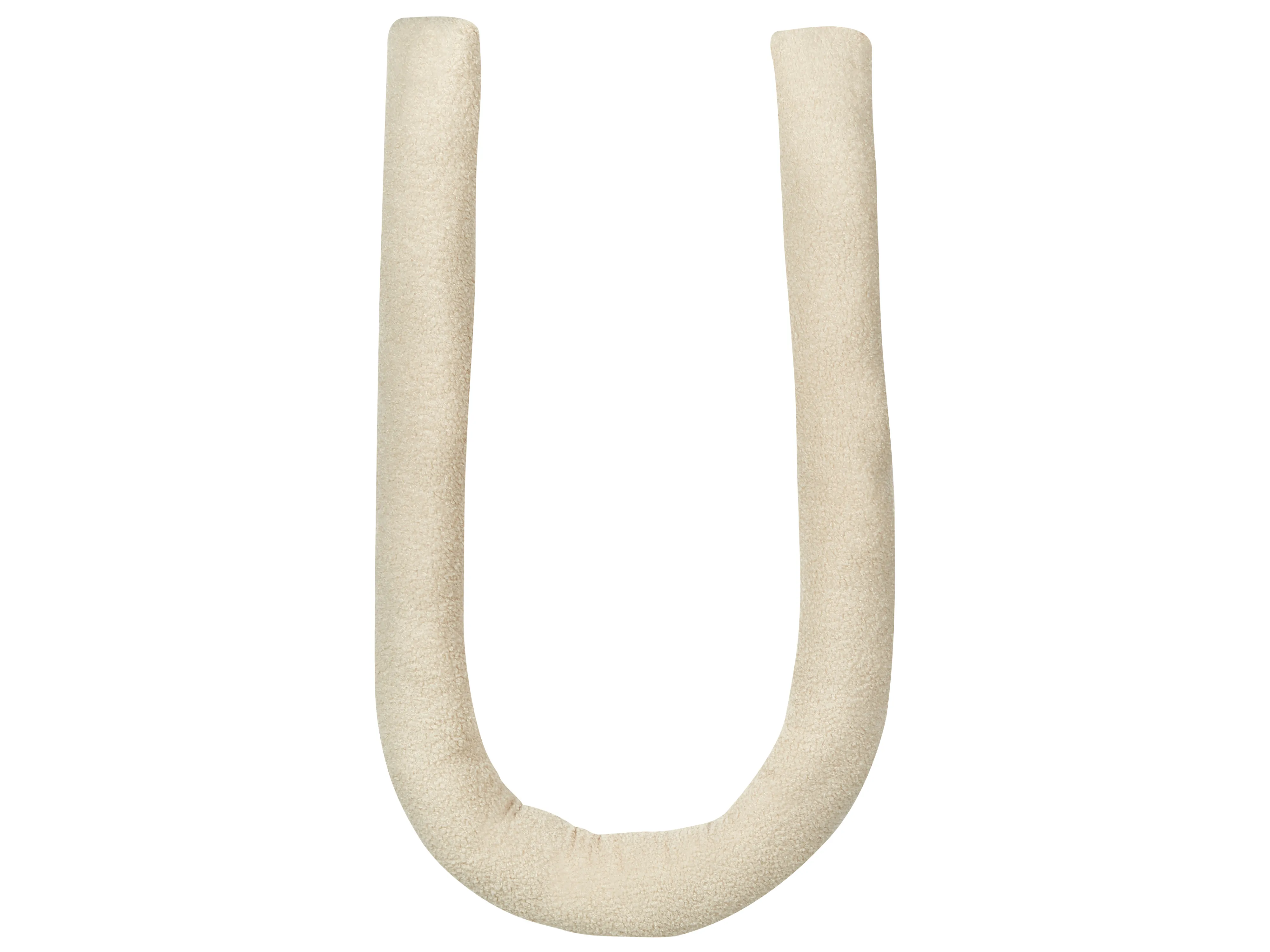Sierkussen GLADIOLUS Bouclé 172 x 14 cm Beige effen