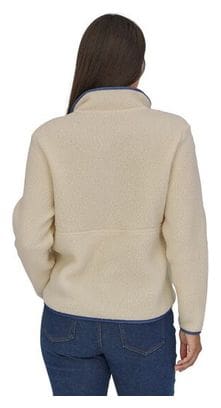 Polaire Patagonia Retro Pile Marsupial Beige Femme