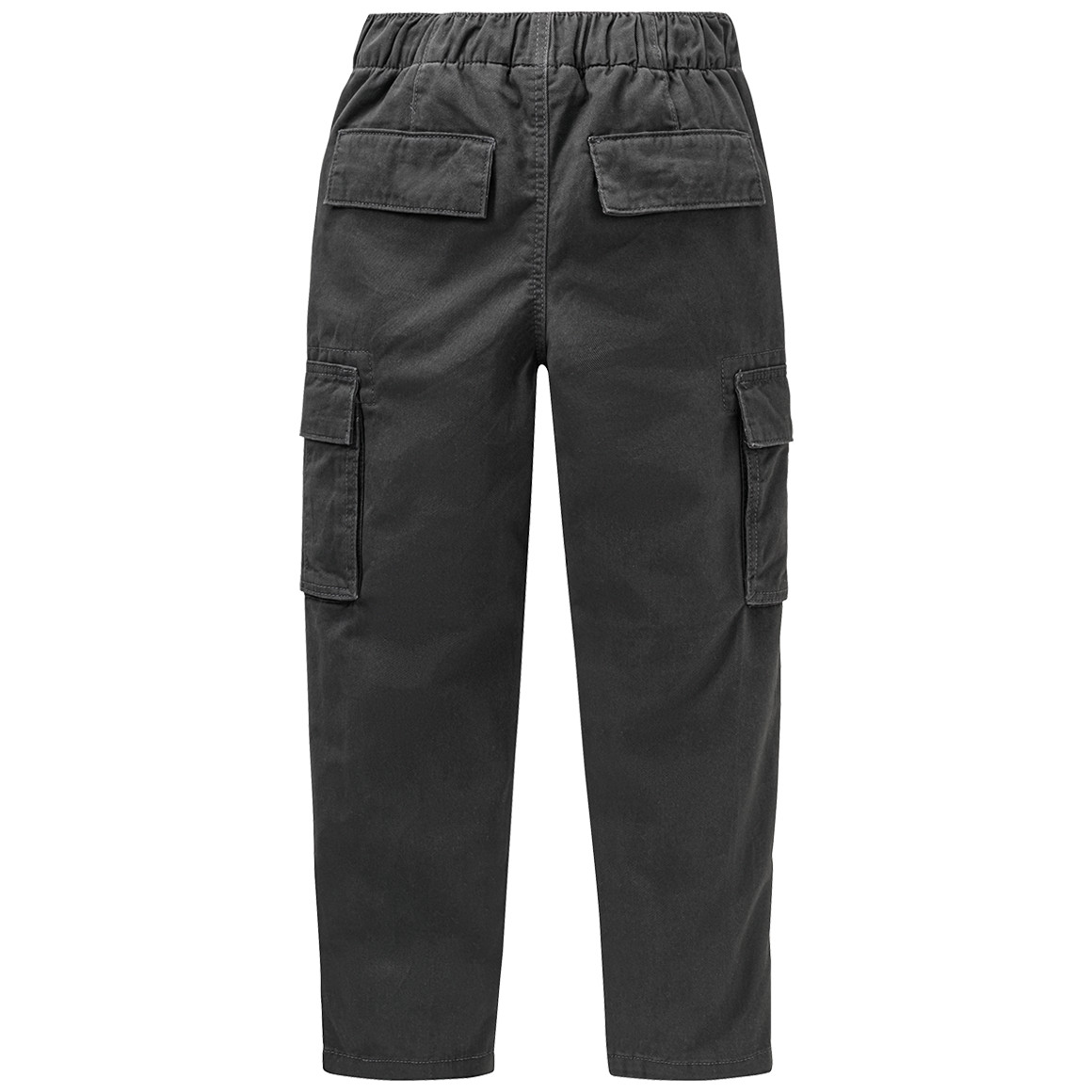 Jonas Nielsen Jungen Cargohose mit Elastikbund dunkelgrau