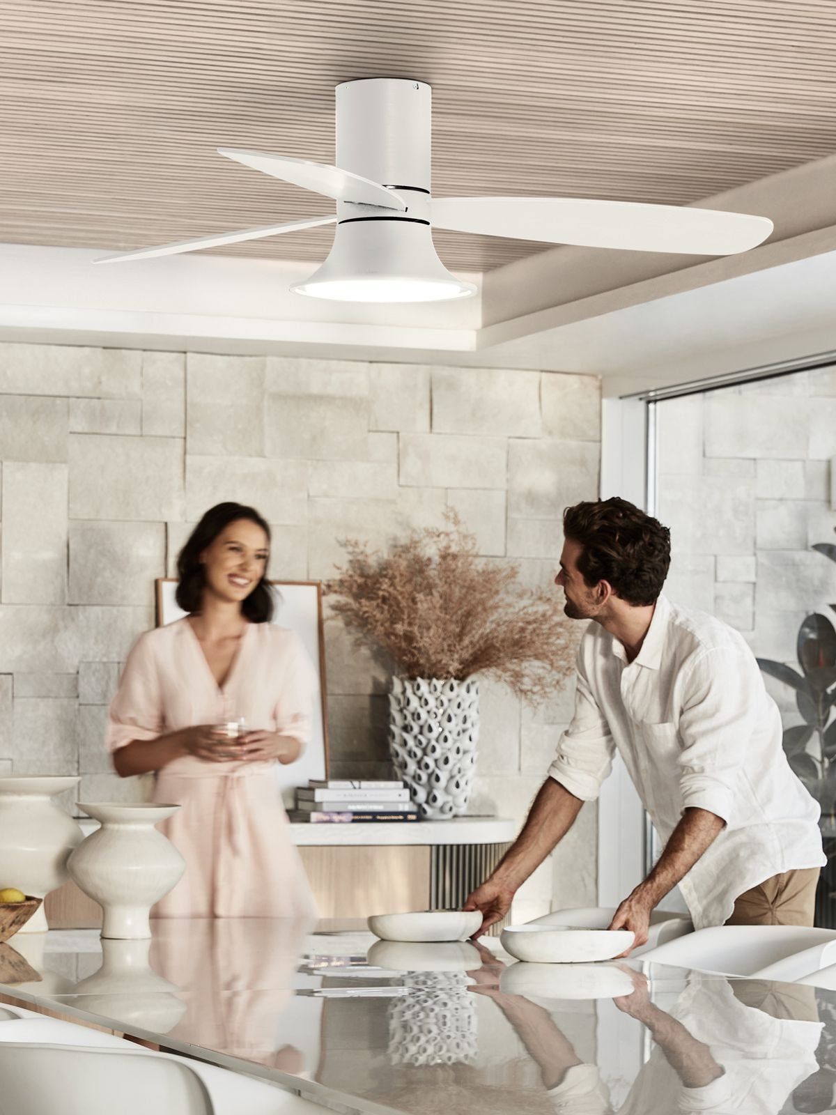 Deckenventilator FLUSSO LED