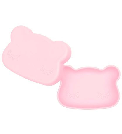 We Might Be Tiny Snackbox - Bär - Silikon - Pink