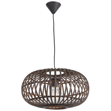 Hanglamp Indy bamboe bruin Ø44 cm