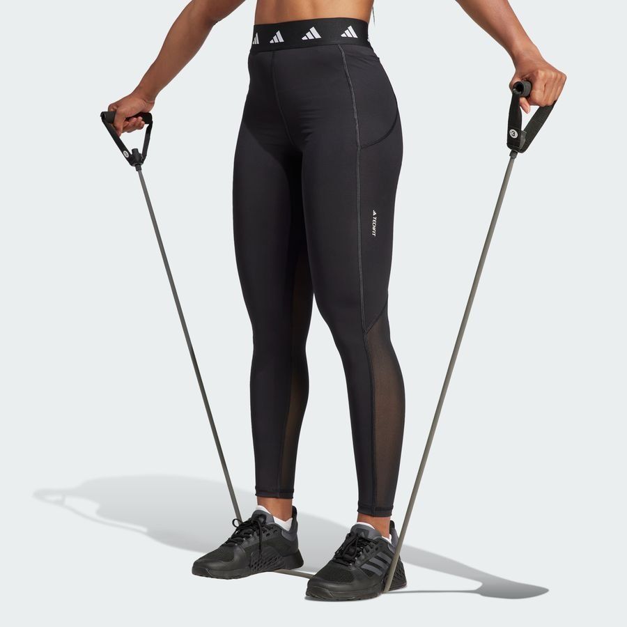 adidas Collant Techfit Stash - Noir/Blanc Femme